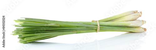 Lemon grass isolated on the white background