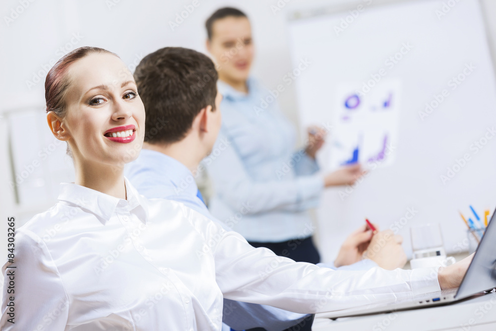 Fototapeta premium Working in partnership