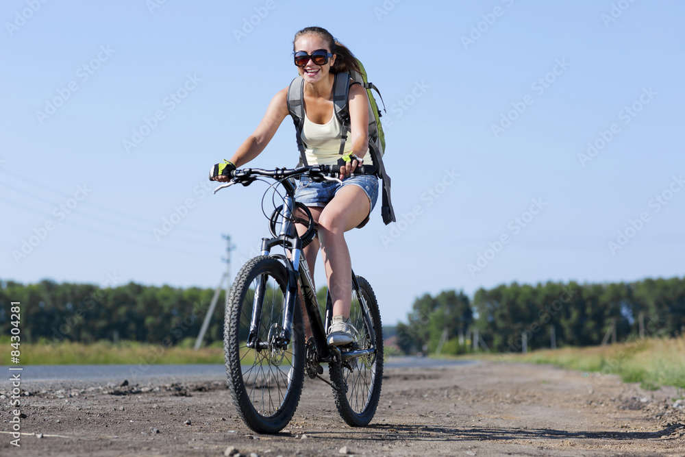 Summer bike walk