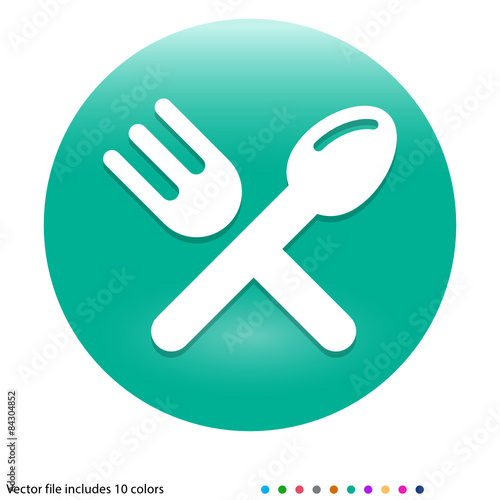 Multicolored App Button