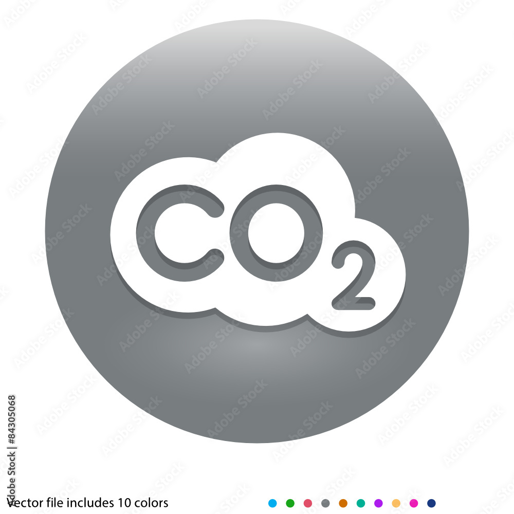 Naklejka premium Multicolored App Button