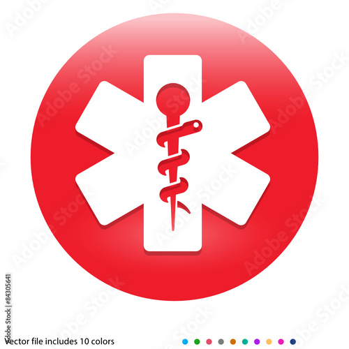 Multicolored App Button