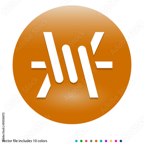 Multicolored App Button