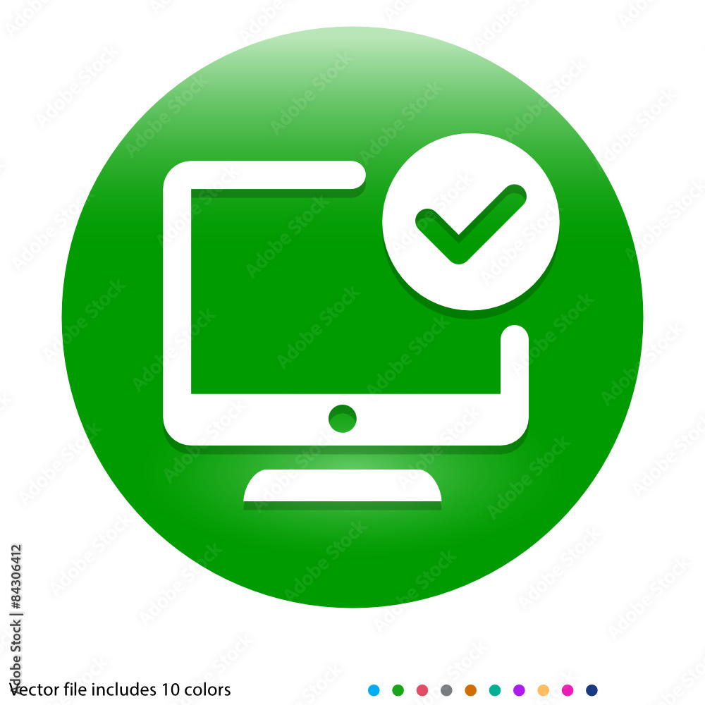 Multicolored App Button Multicolored App Button
