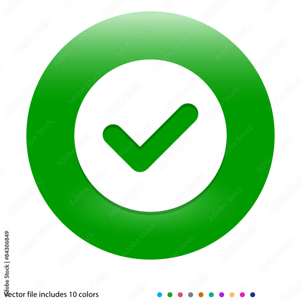 Multicolored App Button Multicolored App Button