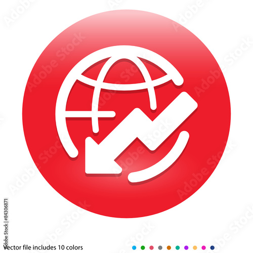 Multicolored App Button