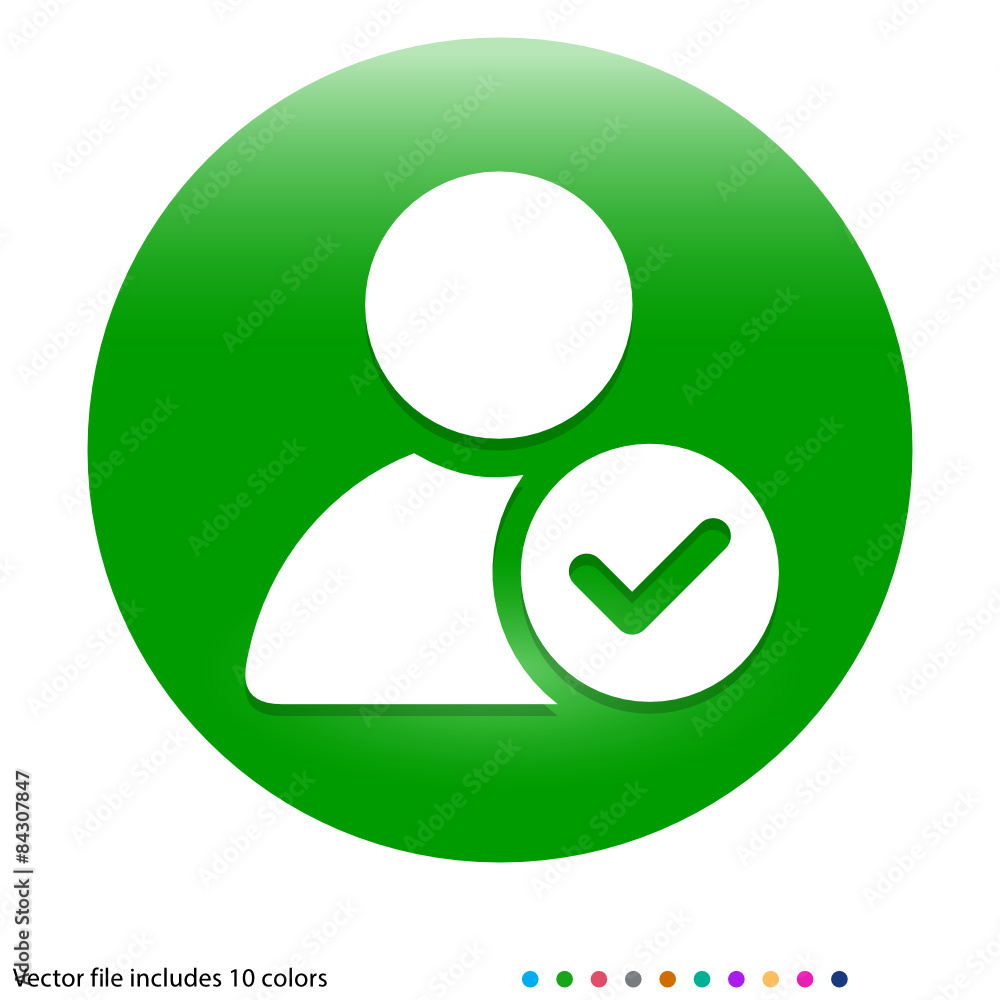 Multicolored App Button Multicolored App Button