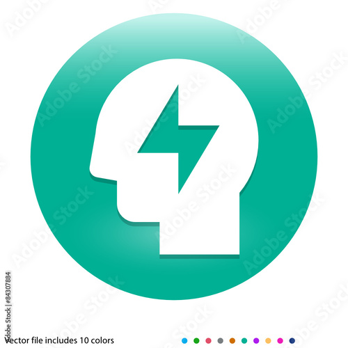 Multicolored App Button