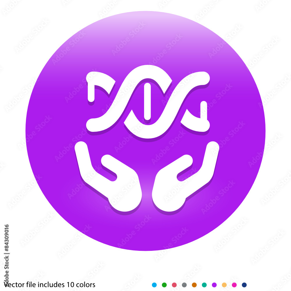 Multicolored App Button Multicolored App Button
