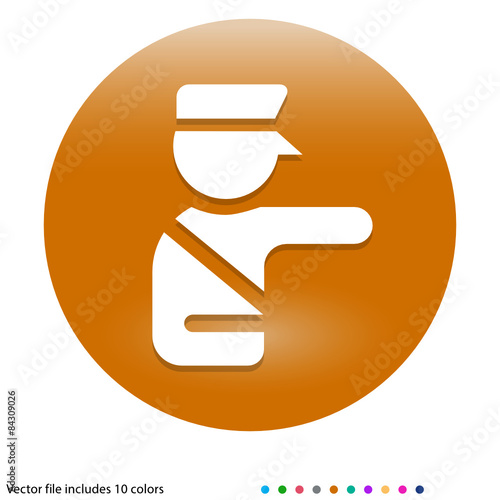 Multicolored App Button