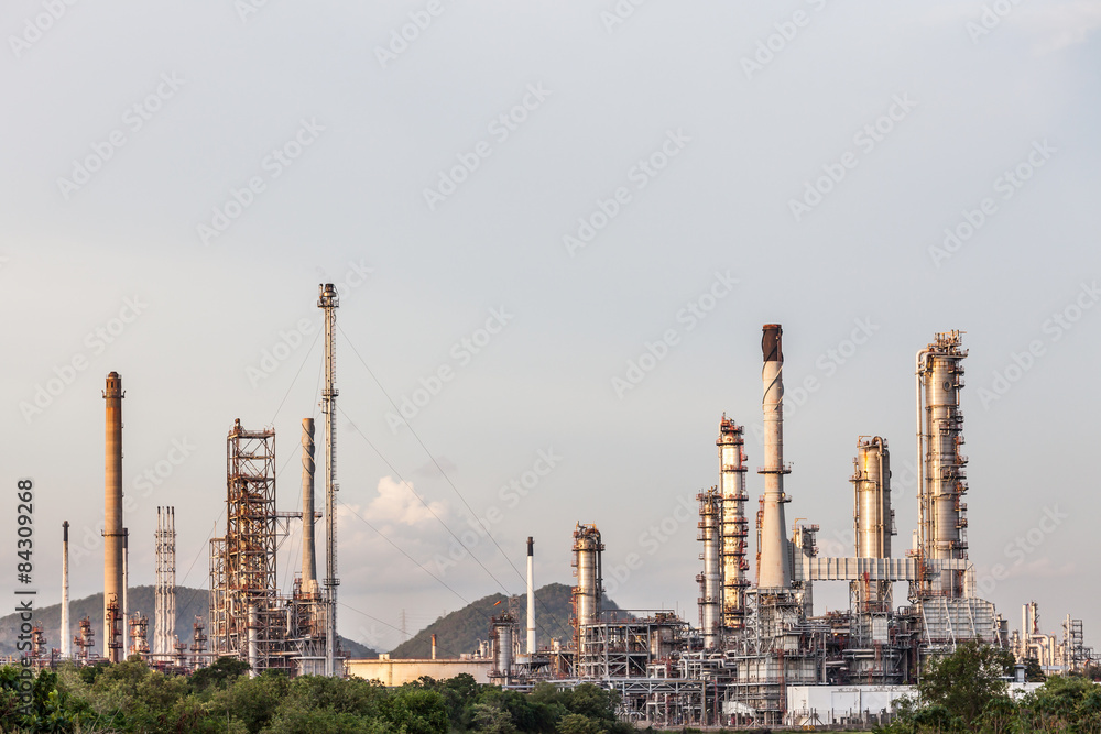 Oil Refinery plant Industry in field at Chonburi Thailand Oil Refinery plant Industry in field at Chonburi Thailand