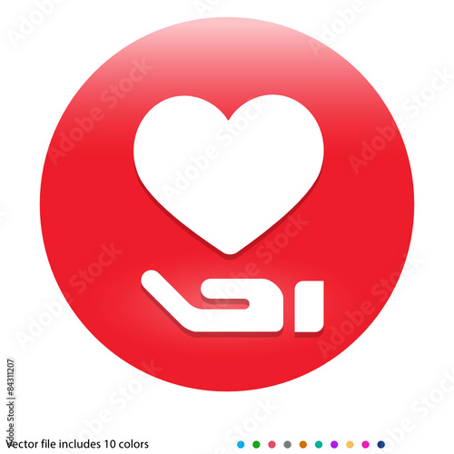 Multicolored App Button