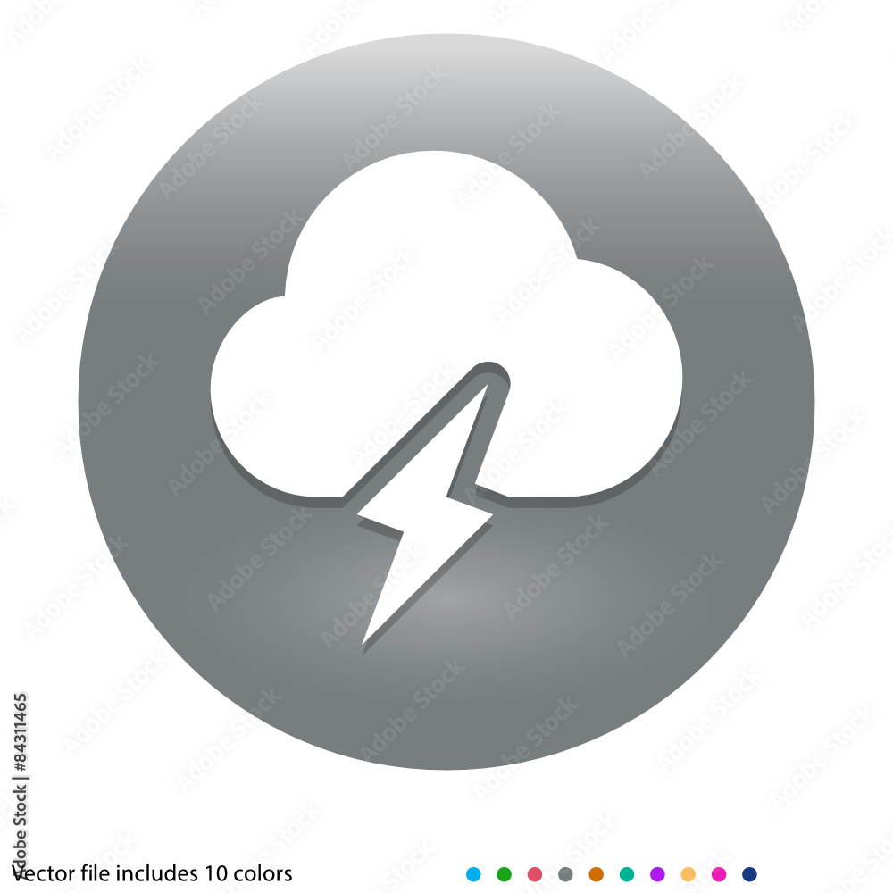 Multicolored App Button Multicolored App Button