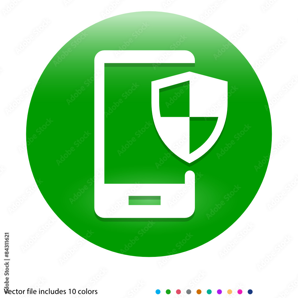 Multicolored App Button Multicolored App Button