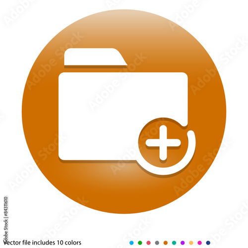 Multicolored App Button