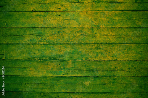 Green wooden board texture