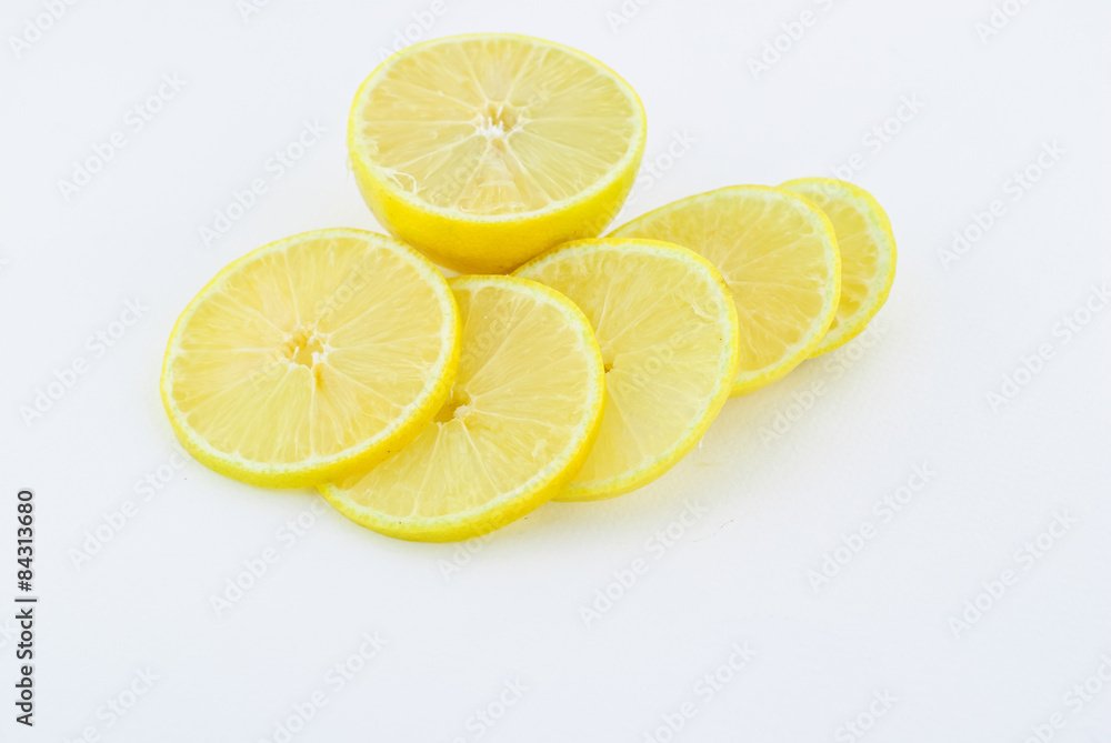 Fresh lemon isolated Fresh lemon isolated