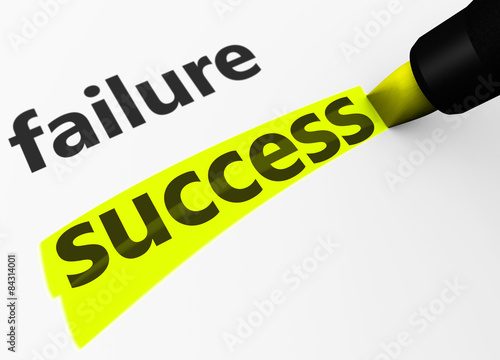 Success Vs Failure Concept