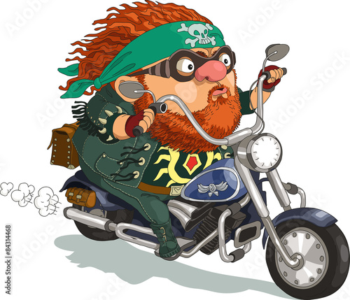 Cool biker