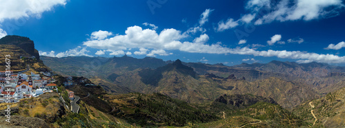 Fototapeta Naklejka Na Ścianę i Meble -  Gran Canaria, Caldera de Tejeda in May