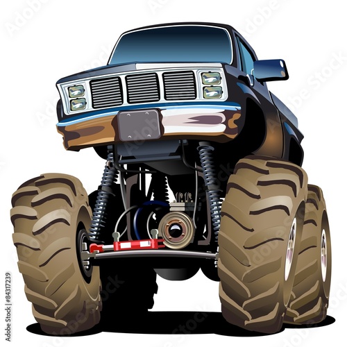 Cartoon Monster Truck