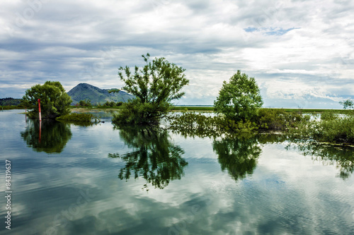 Nature landscape, Skadar lake, Montenegro. © Travel Faery