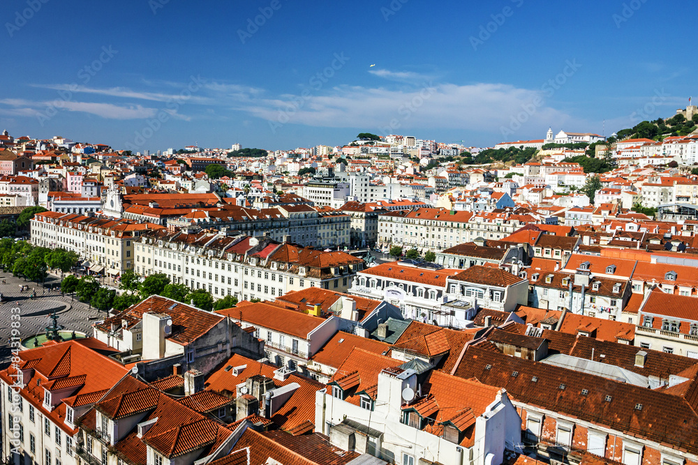 Lisbon panoramic view, Portugal