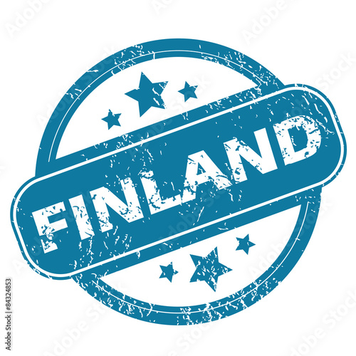 FINLAND round stamp