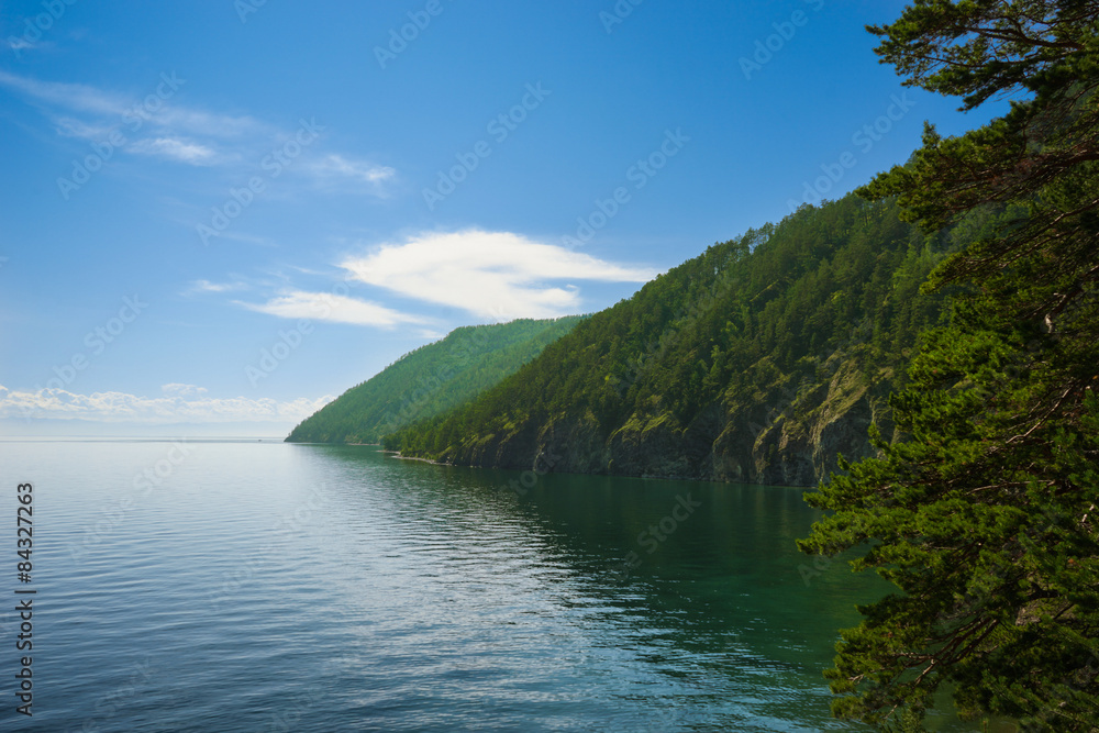 Baikal lake coast; near Listvyanka