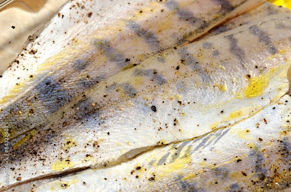 Rohes Zander-Filet Rohes Zander-Filet