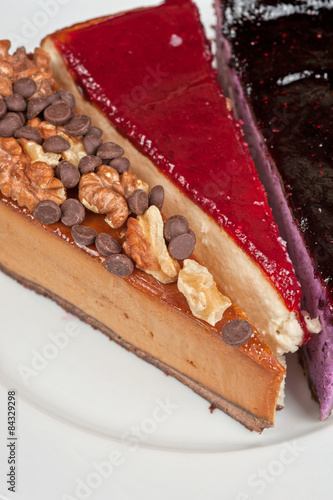 cheesecake with chocolate a...