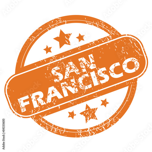 San Francisco round stamp