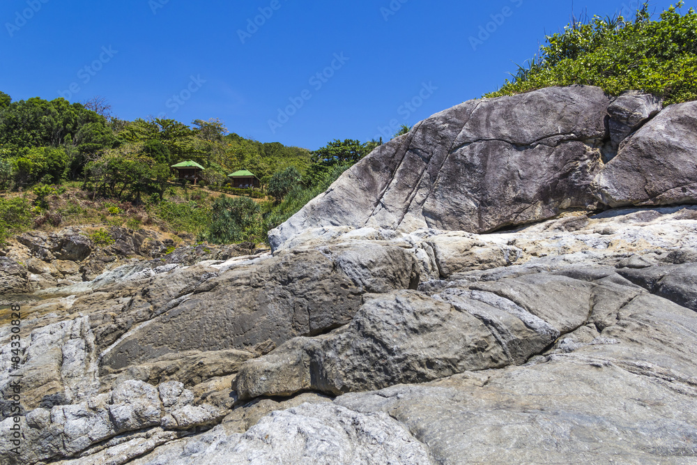 Stone on the island of Koh Racha