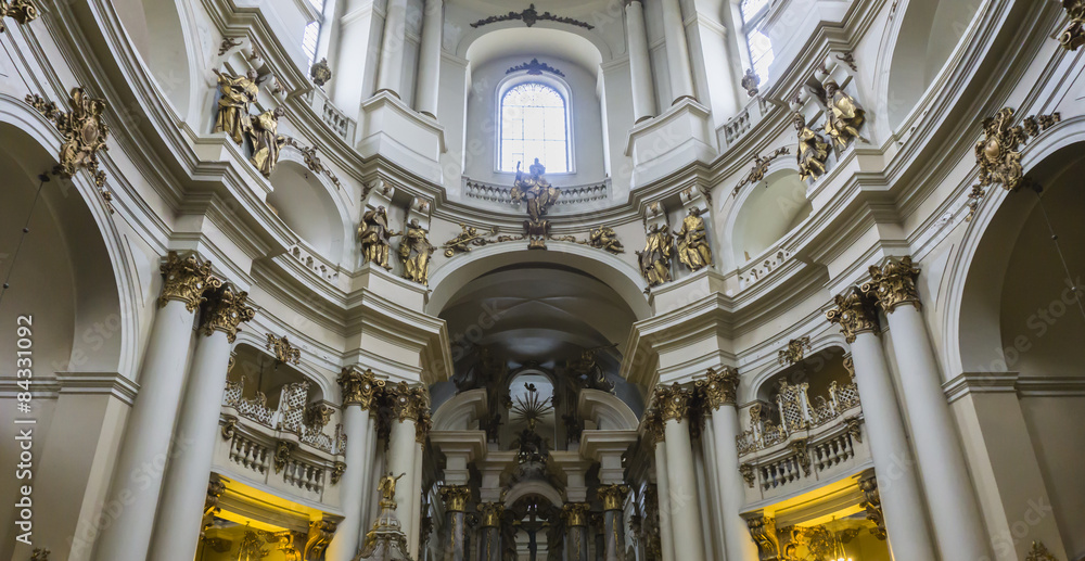 Obraz premium Old Catholic cathedral
