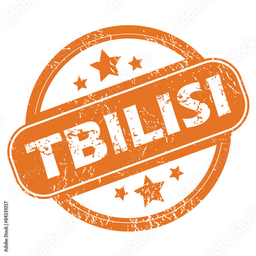 Tbilisi round stamp