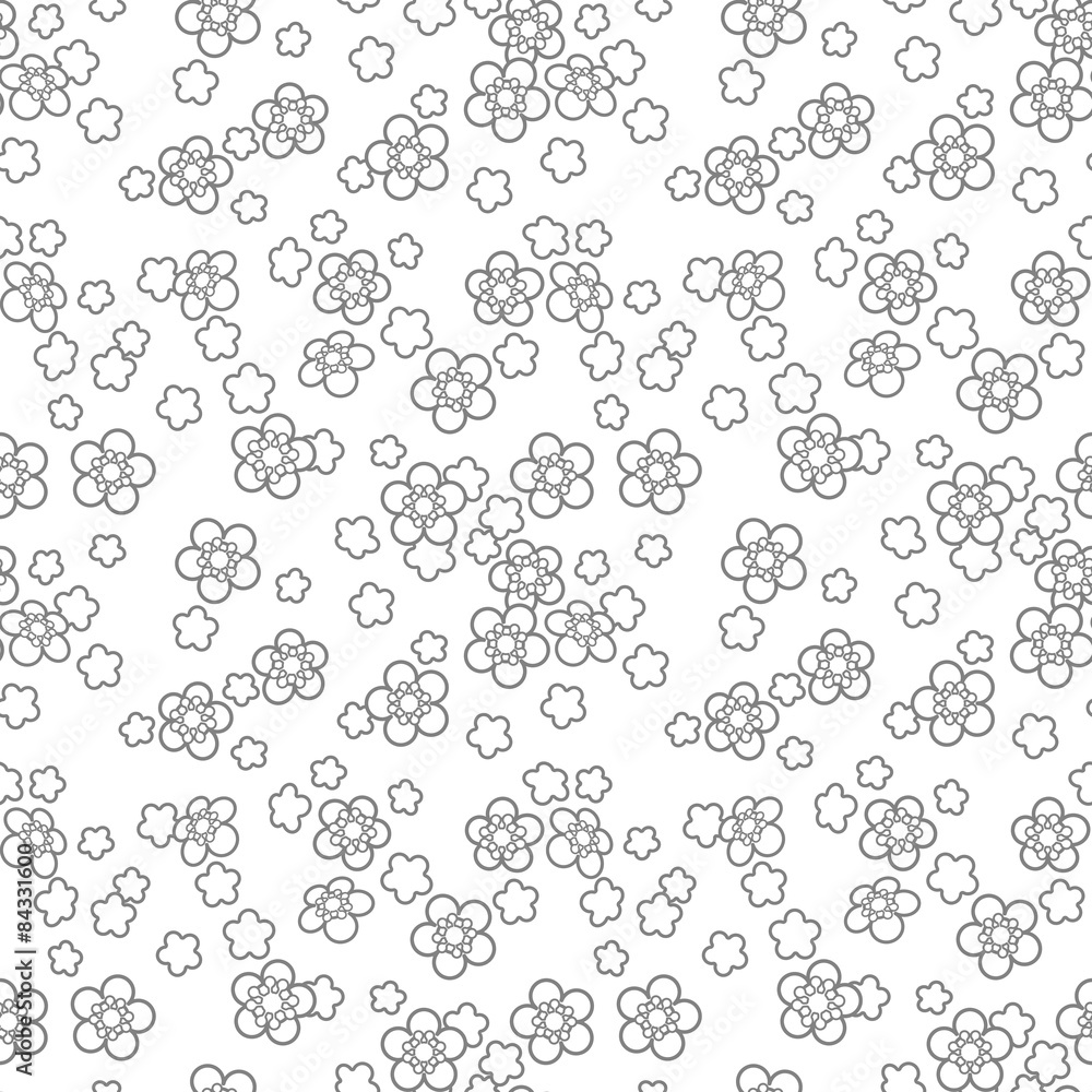 Simple floral backdrop Simple floral backdrop