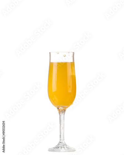 Orange juice in a glass