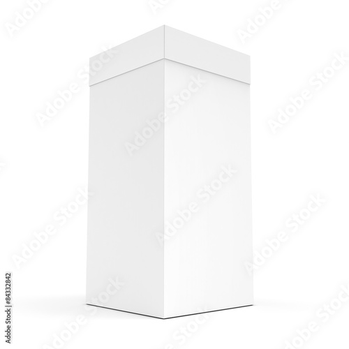 3d blank product box packaging