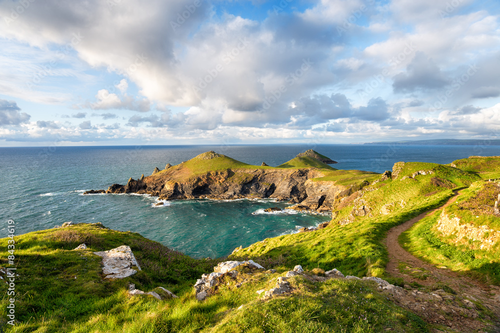 The Rumps on the Cornish Coast