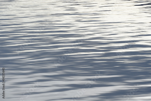 Water ripples in Jackson Lake