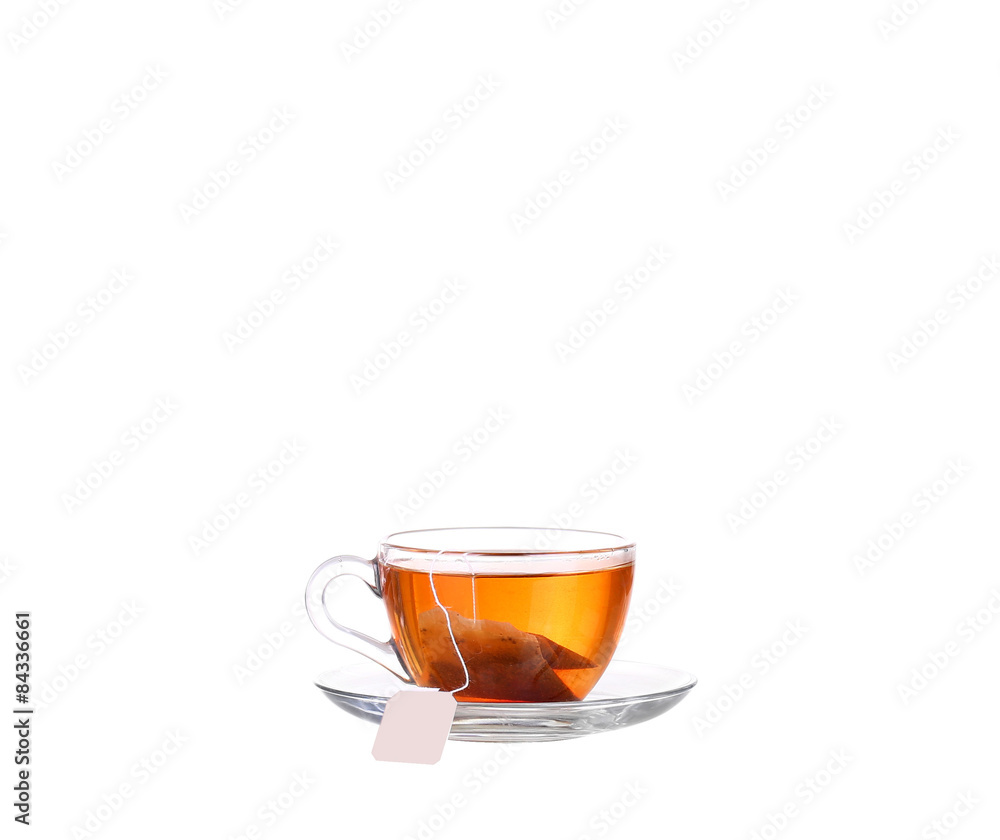 cup of tea on white background cup of tea on white background