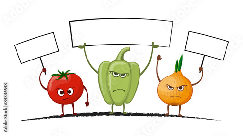 Protest vegetables