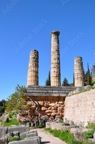 Temple Apollon - Delphes photo