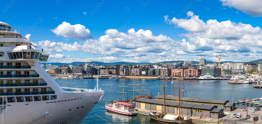 Foto Oslo skyline in Norway