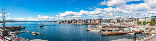 Oslo skyline and harbor. Norway © Sergii Figurnyi