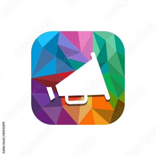 
Geometric App Button