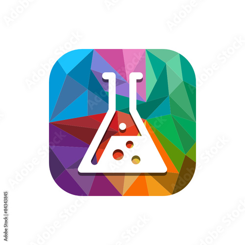 
Geometric App Button