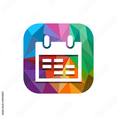 Geometric App Button
