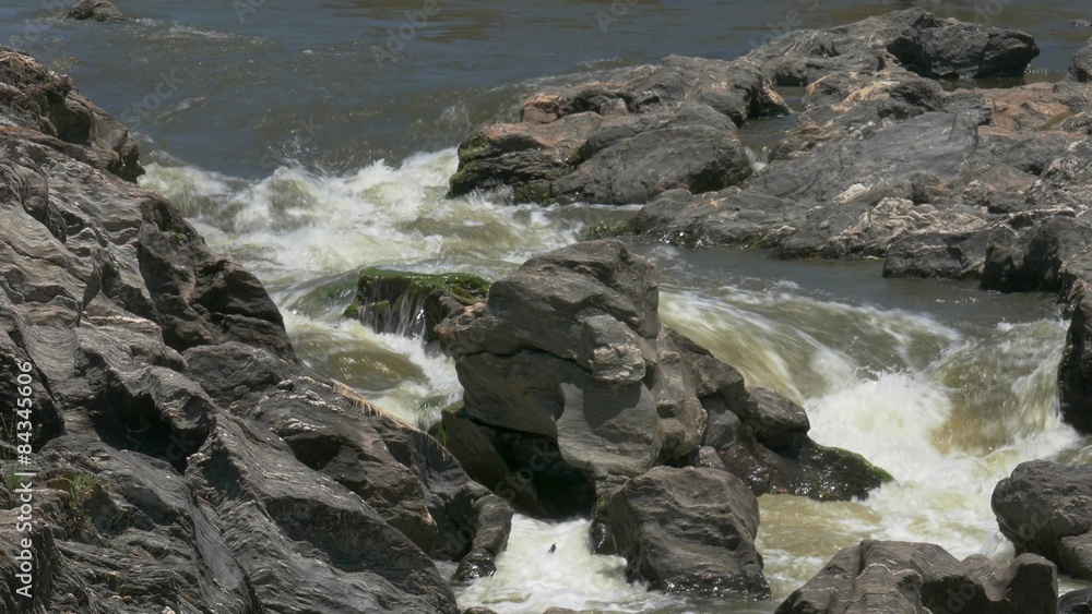Stream Waterfall Between Stones, closeup
Stream Waterfall Between Stones, closeup