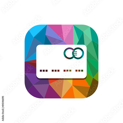 Geometric App Button